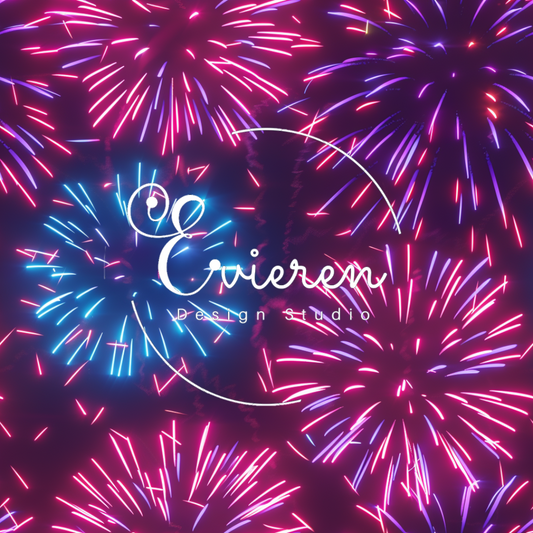 Pink & purple fireworks