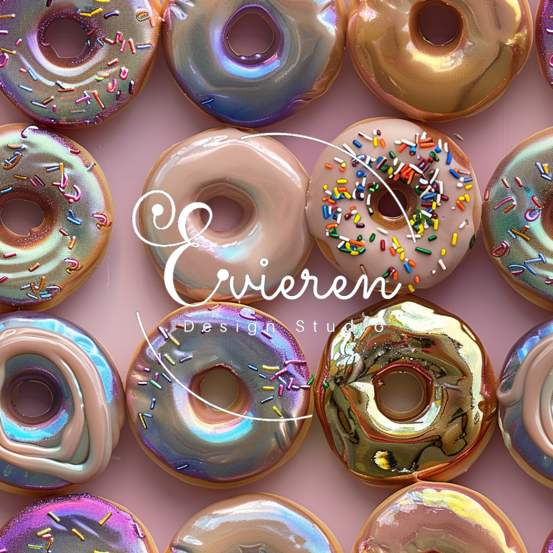 Iridescent donuts #2