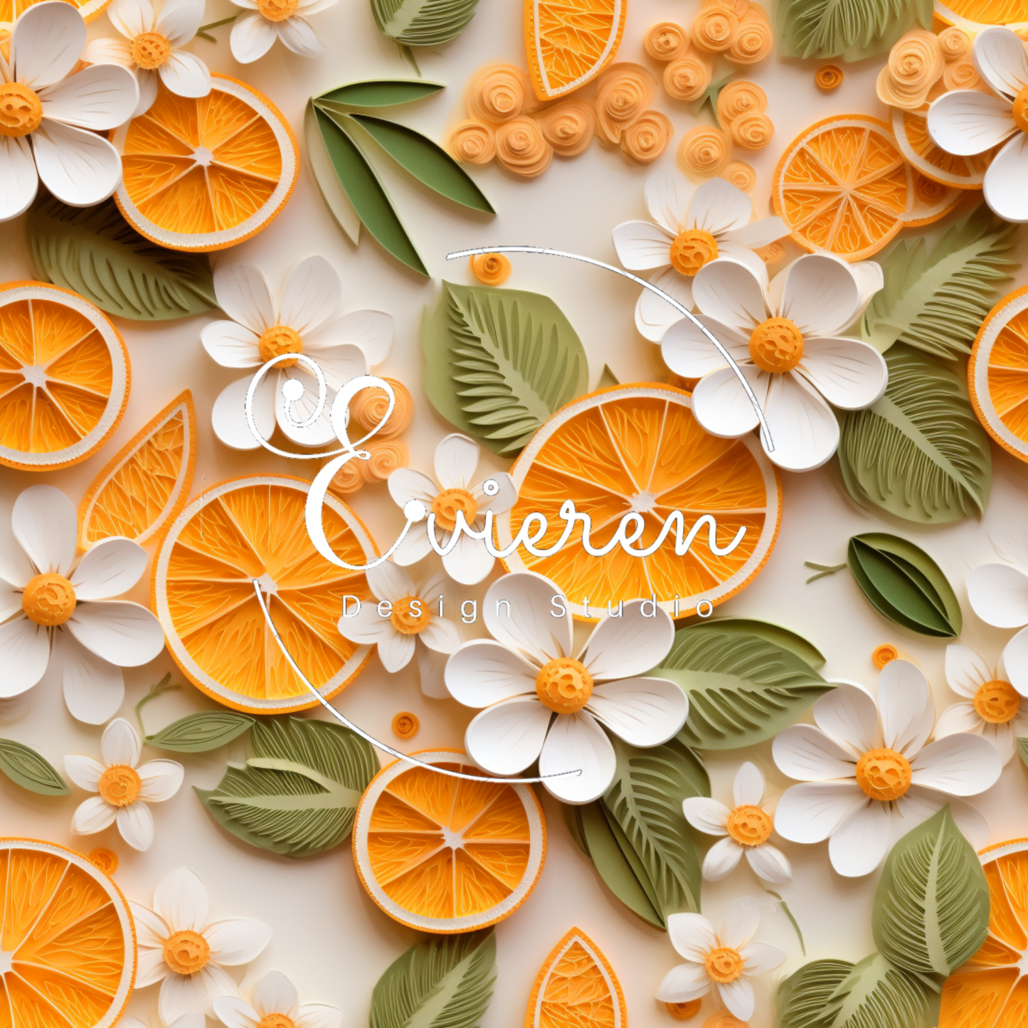 Orange slices Blossoms