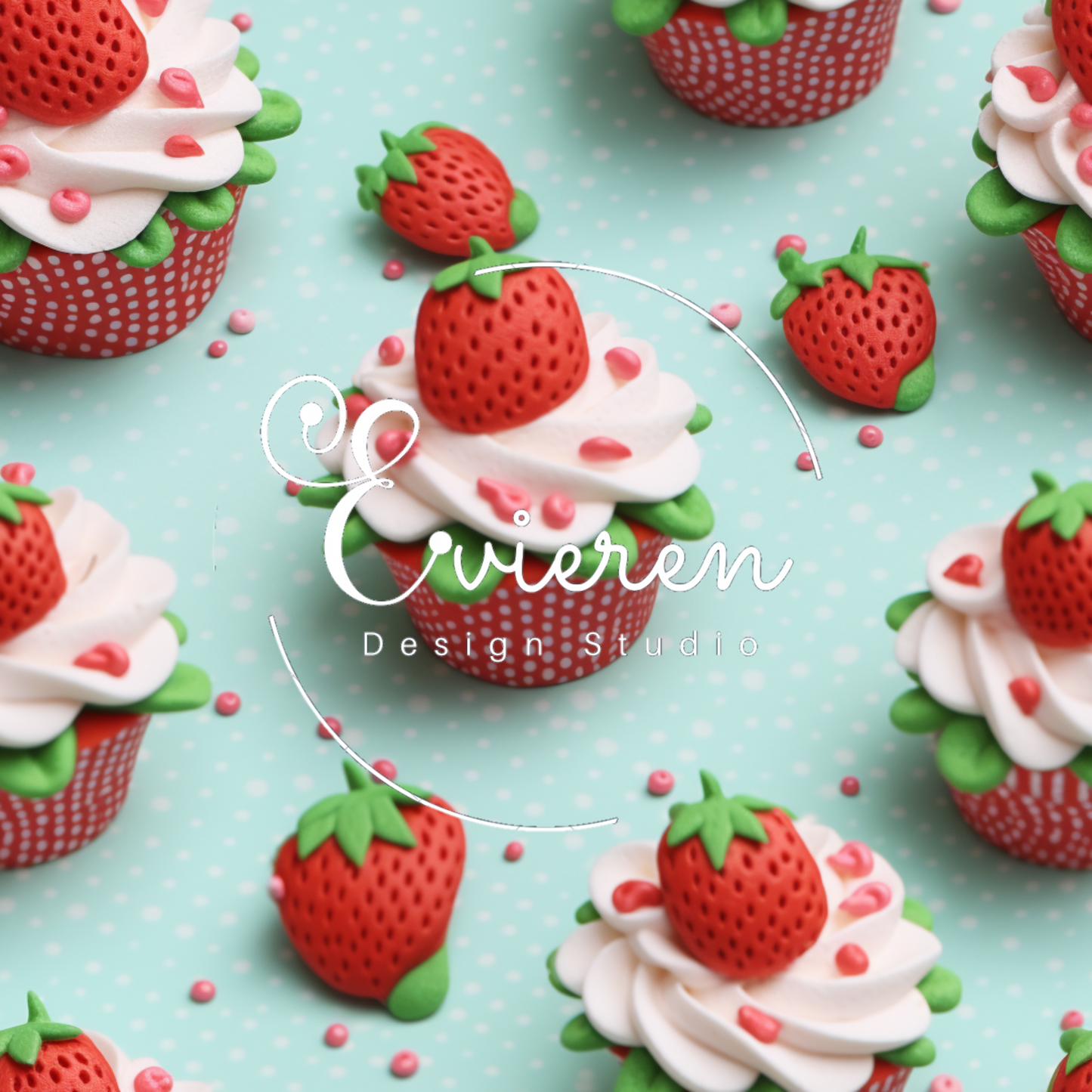 Strawberry cupcakes