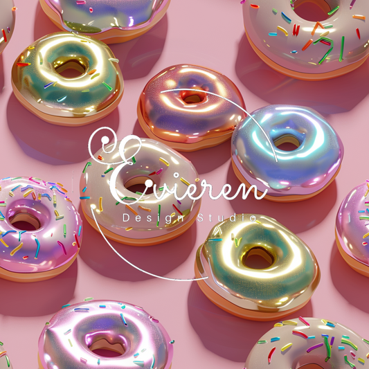 Iridescent donuts #5