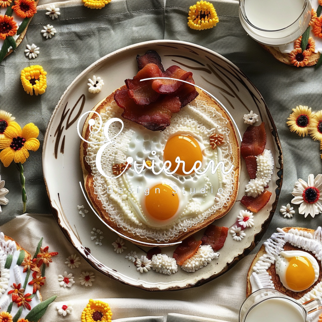 Embroidered Breakfast 2