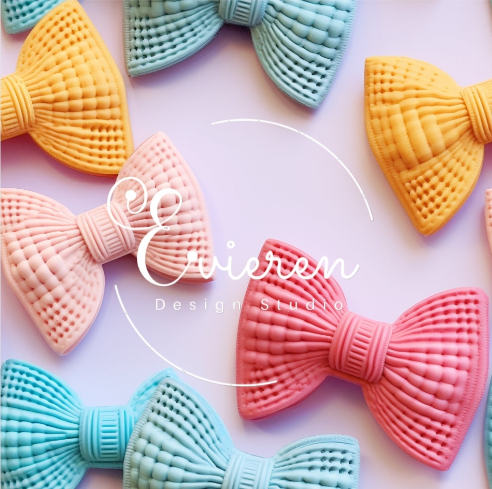 Mini 3D Hair Bows