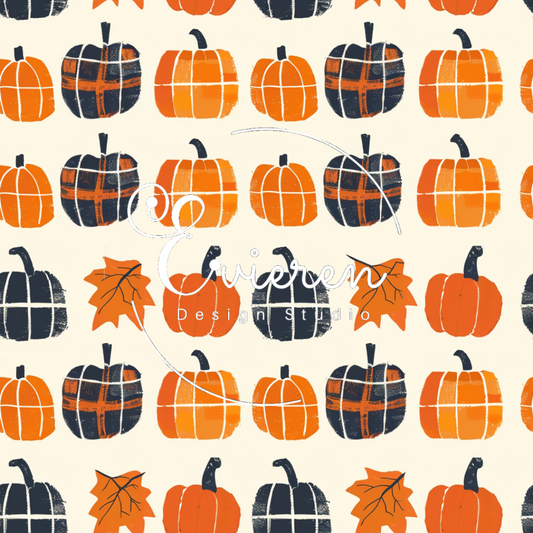 Plaid pumpkins