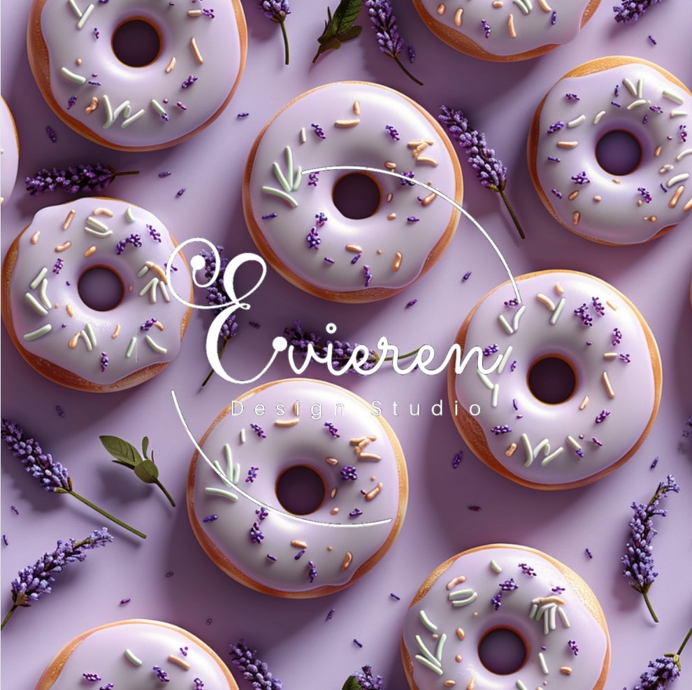 Lavender Donuts