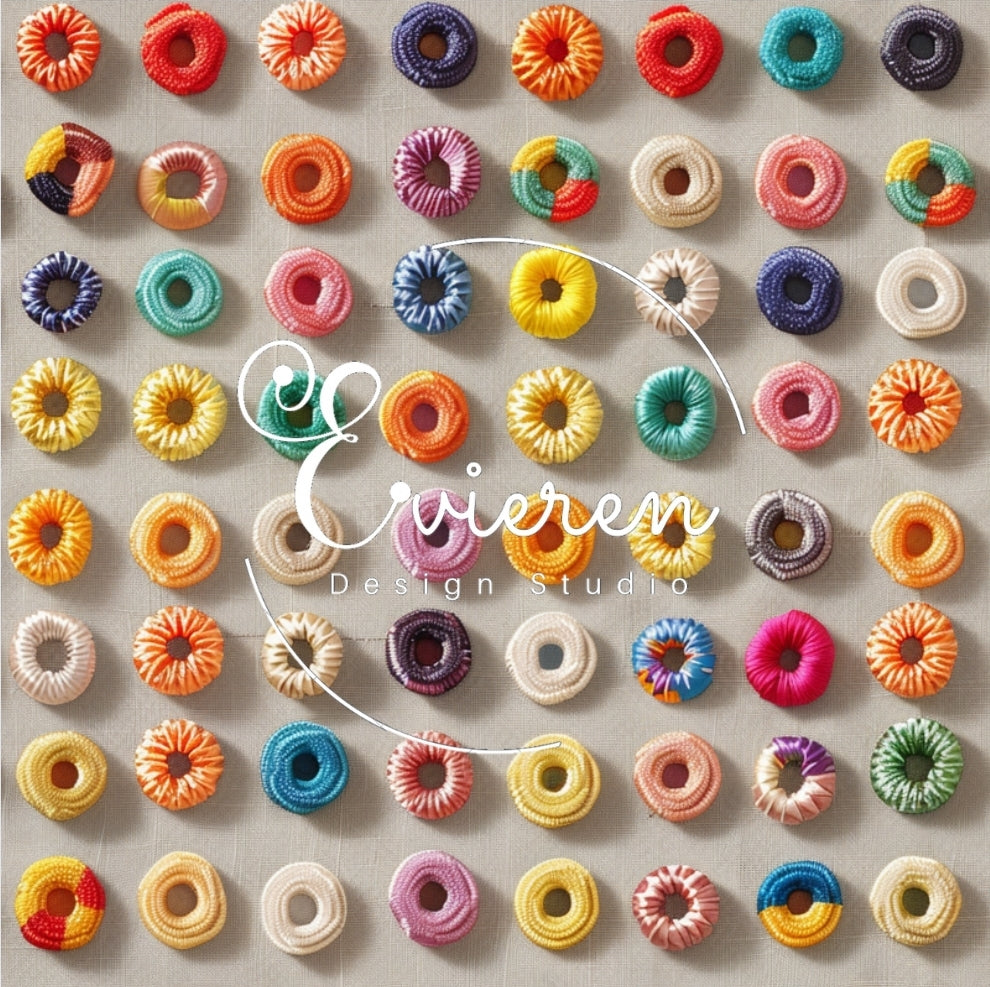 Embroidered Fruity loops cereal 2