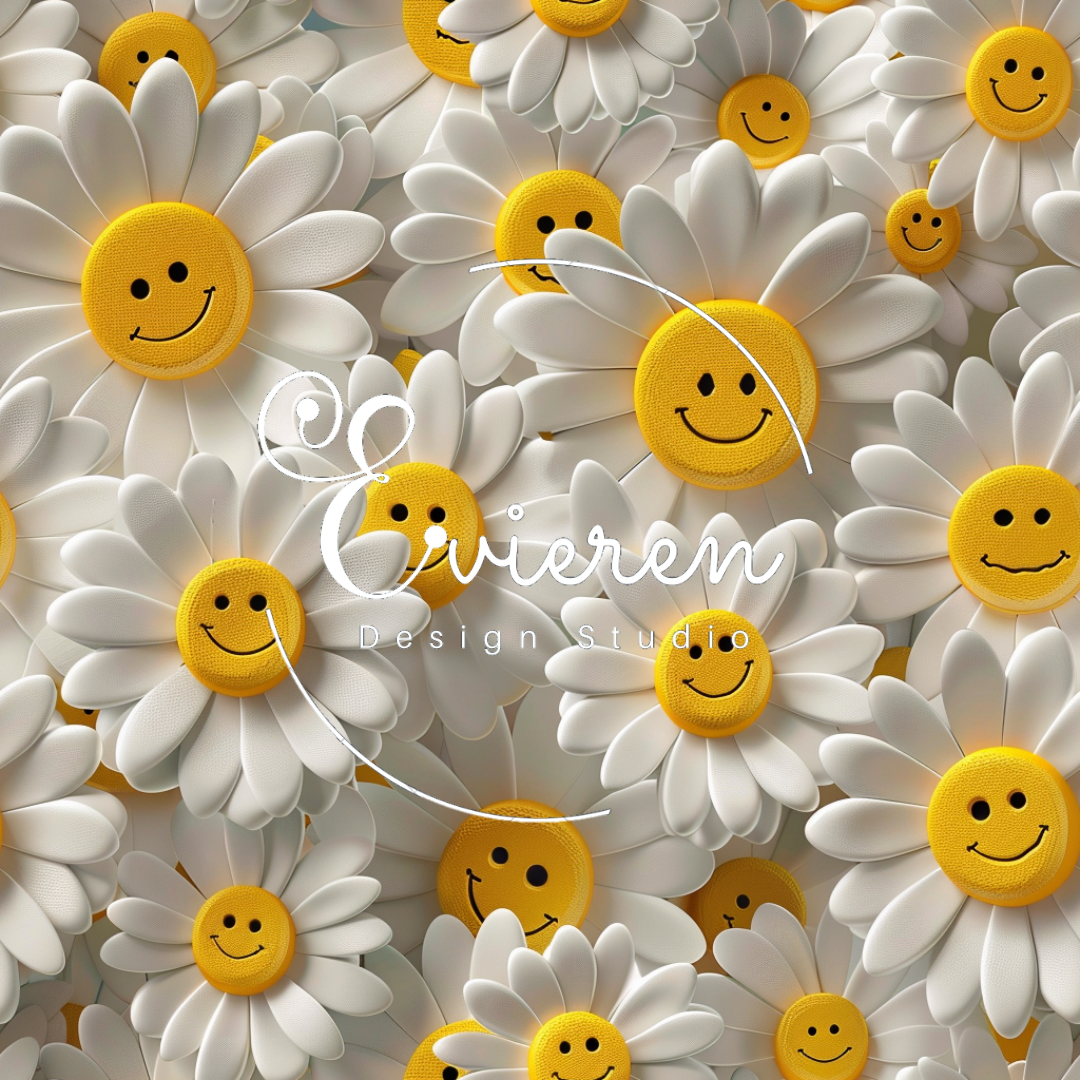 Happy Felt Daisies